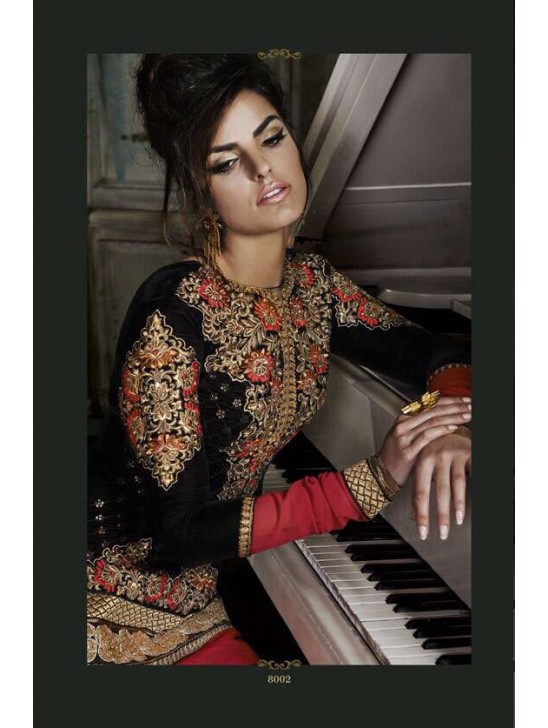 Black & Yellow Lehenga Choli Indian Wedding Dress