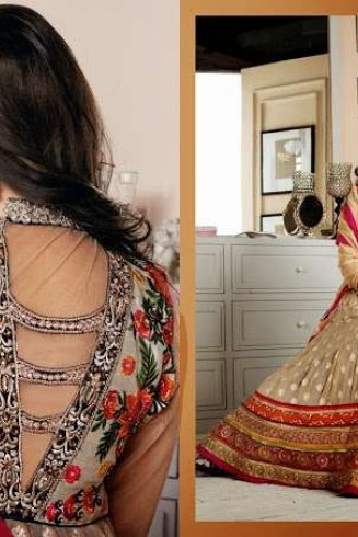 CREAM BEIGE AYESHA TAKIA "HUSAN" WEDDING WEAR DESIGNER DRESS