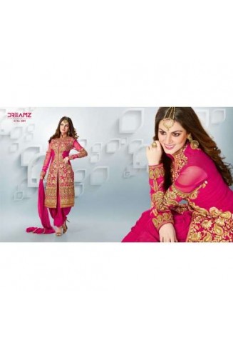 Pink BEAUTIFUL DREAMZ VOL-4 WEDDING WEAR SHALWAR KAMEEZ 