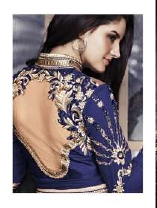 ZCM11003 Blue Zoya Colour Maxi Suit ZCM11003 Blue Zoya Colour Maxi Suit