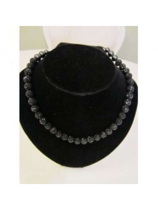Full New Black Real Crystal Necklace Full New Black Real Crystal Necklace