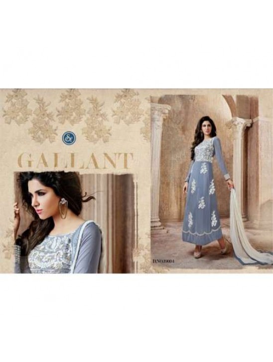 D.No.19004 Lilac Gray Roles Churidaar Suit D.No.19004 Lilac Gray Roles Churidaar Suit