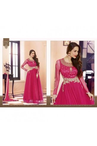 Fuschia Pink Show Stopper 3 Malaika Wedding Wear (MAK-3701)