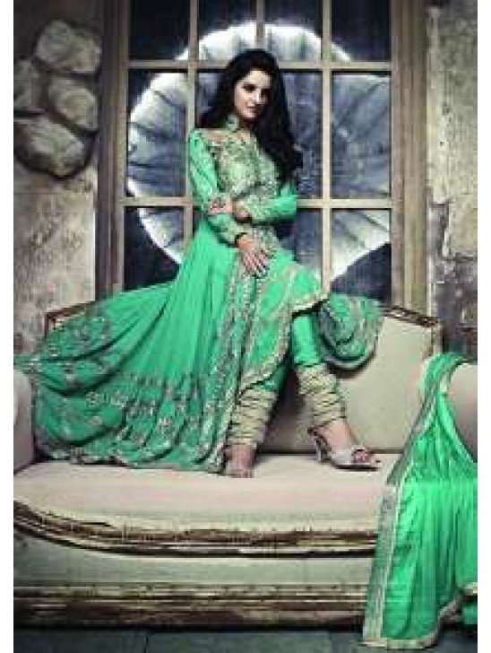 ZCM11003 Light Green Zoya Colour Maxi Suit ZCM11003 Light Green Zoya Colour Maxi Suit