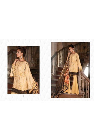 Brown Lawn Summer Pakistani Salwar Suit