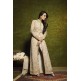 Off white Maxi Gown Front Slit Long Party Dress