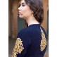 MA1506-B NAVY BLUE MAYA SEMI STITCHED ANARKALI LEHENGA SUIT MA1506-B NAVY BLUE MAYA SEMI STITCHED ANARKALI LEHENGA SUIT