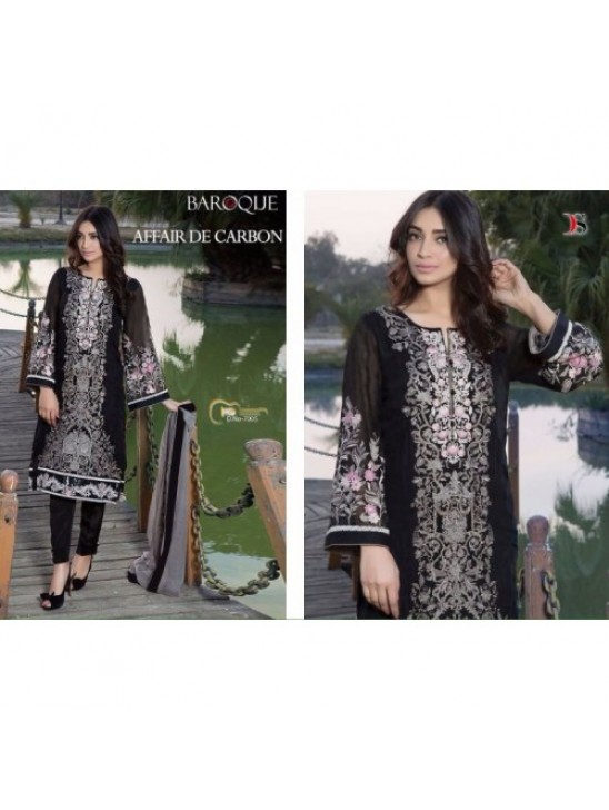 7005 BLACK DECENT GEORGETTE PAKISTANI STYLE SUIT 7005 BLACK DECENT GEORGETTE PAKISTANI STYLE SUIT