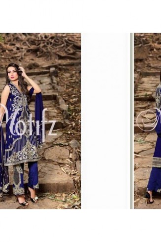 M1259 BLUE MOTIFZ INSPIRED PAKISTANI QUALITY COPY