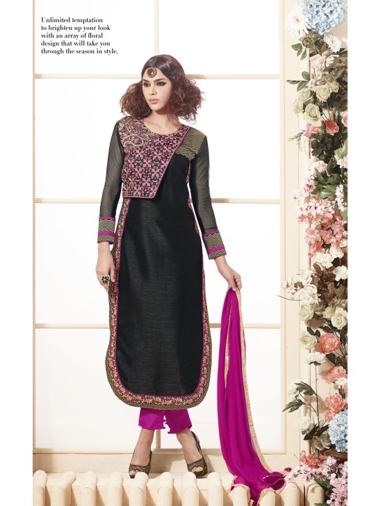 ZRSF-10158 MUSKAAN BLACK DESIGNER SALWAR KAMEEZ PARTY WEAR SUIT ZRSF-10158 MUSKAAN BLACK DESIGNER SALWAR KAMEEZ PARTY WEAR SUIT