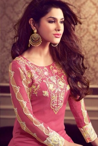 PINK SALWAR INDIAN PARTY WEAR SUIT