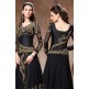 RANGSUTRA 7002 BLACK GEORGETTE ANARKALI STYLE DRESS RANGSUTRA 7002 BLACK GEORGETTE ANARKALI STYLE DRESS