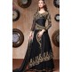 RANGSUTRA 7002 BLACK GEORGETTE ANARKALI STYLE DRESS RANGSUTRA 7002 BLACK GEORGETTE ANARKALI STYLE DRESS
