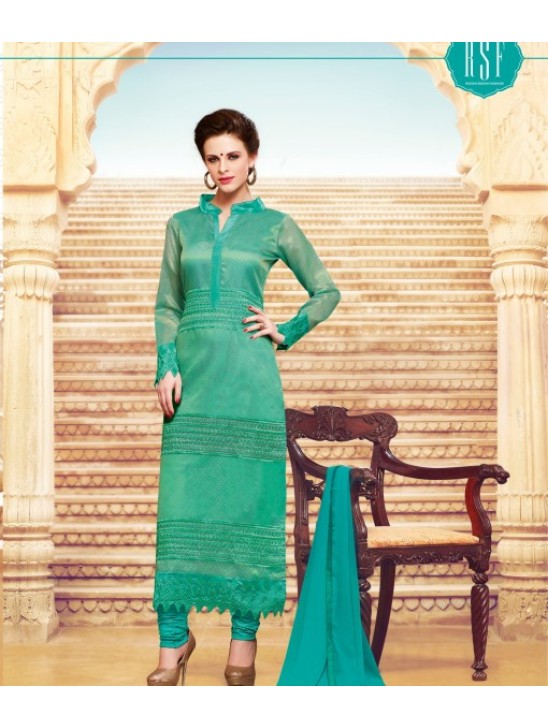 BISCAY GREEN EMERALD DESIGNER PARTY WEAR SALWAR KAMEEZ SUIT BISCAY GREEN EMERALD DESIGNER PARTY WEAR SALWAR KAMEEZ SUIT