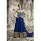 Royal Blue Gold Long Dress Hot Lady Evening Gown Royal Blue Gold Long Dress Hot Lady Evening Gown