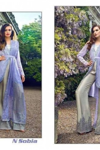 Lilac Purple Dress Sobia N Style Pakistani Suit