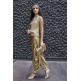 Golden Bridal Lehenga Indian Traditional Wedding Dress Golden Bridal Lehenga Indian Traditional Wedding Dress
