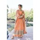 Orange Cocktail Indian Designer Dress Orange Cocktail Indian Designer Dress