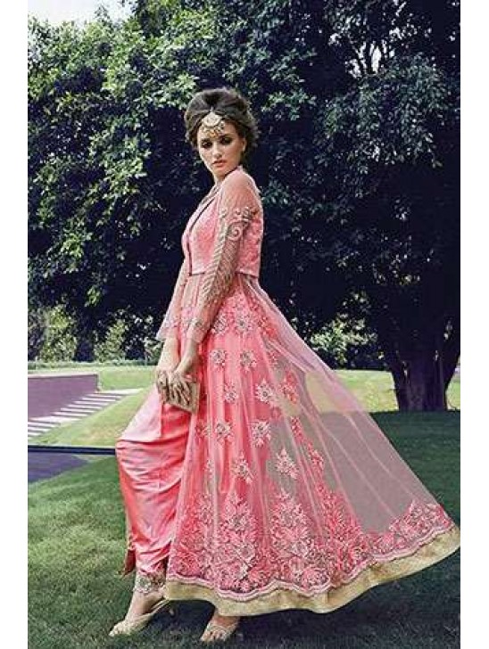 Pink Pakistani Designer Lehenga Wedding Outfit Pink Pakistani Designer Lehenga Wedding Outfit